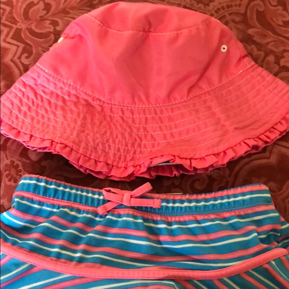 Bathing skirt w/Sun Hat